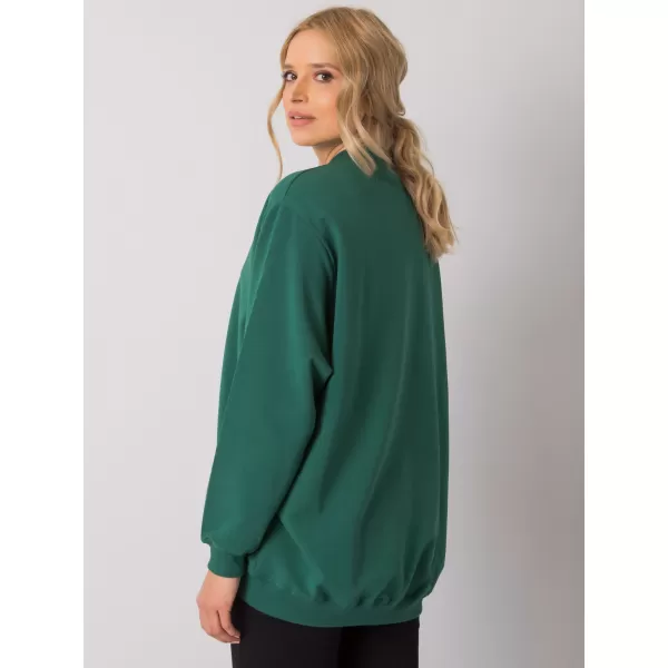  Hanorac de dama BASIC FEEL GOOD RV-BL-5185.90P VERDE ÎNCHIS 