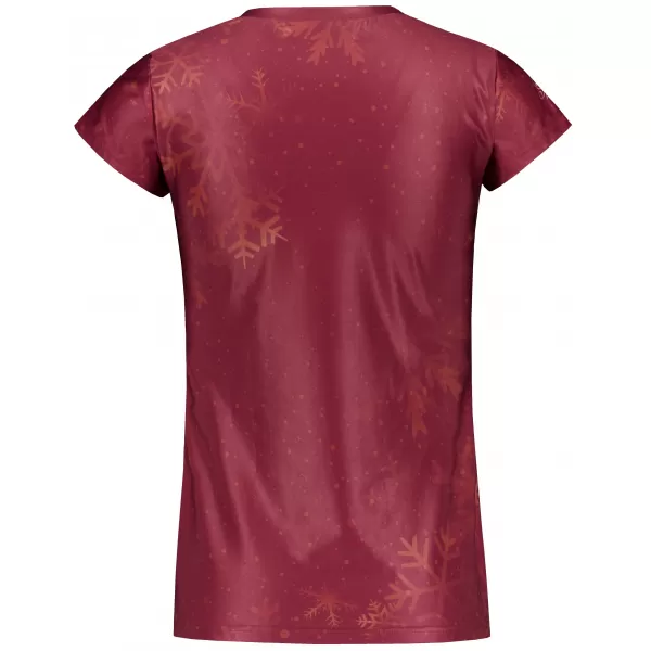  Tricou de Crăciun premium pentru femei ALTISPORT VOJ/ALWVN7TR06 ROŞU 