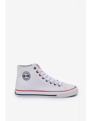 Adidași bărbați BIG STAR NN174305 WHITE Pantofi Big Star