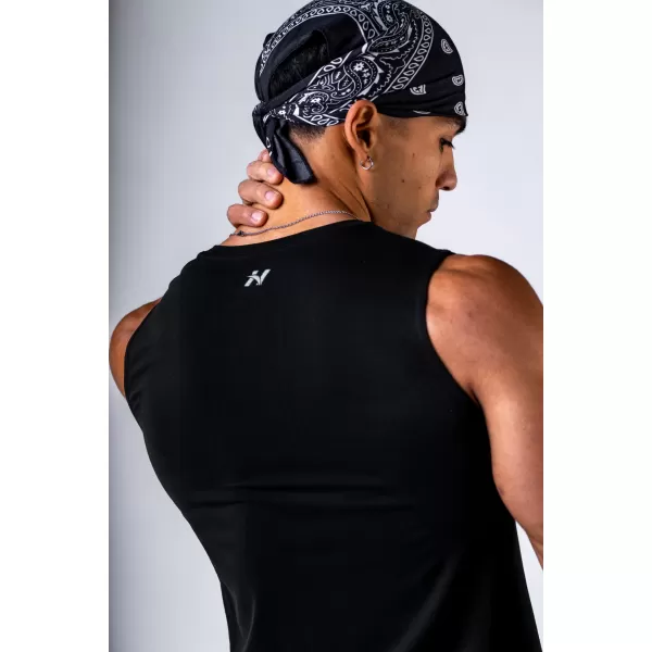  Tricou fără cusături și fără mâneci POWER 899 BLACK Nebbia 