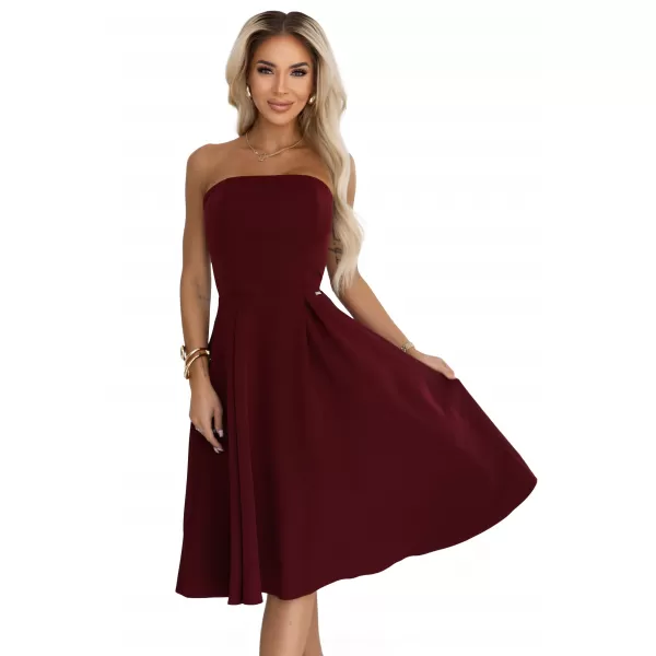 Rochie NUMOCO 641-1 BURGUNDIA 