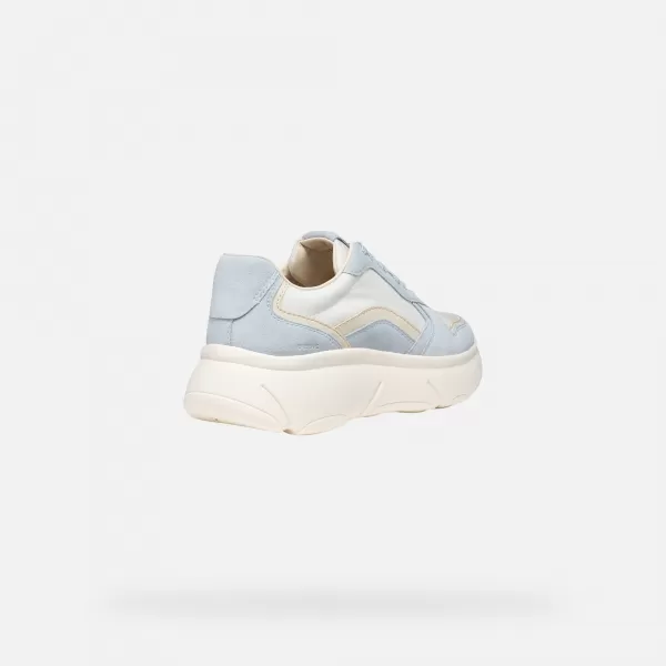  Adidași de damă GEOX NEBULA 2.0 X G013098 ALBASTRU DESCHIS 