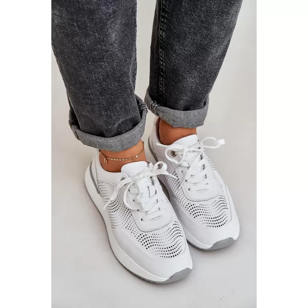  Pantofi de dama S.BARSKI LR51-551 ALB 