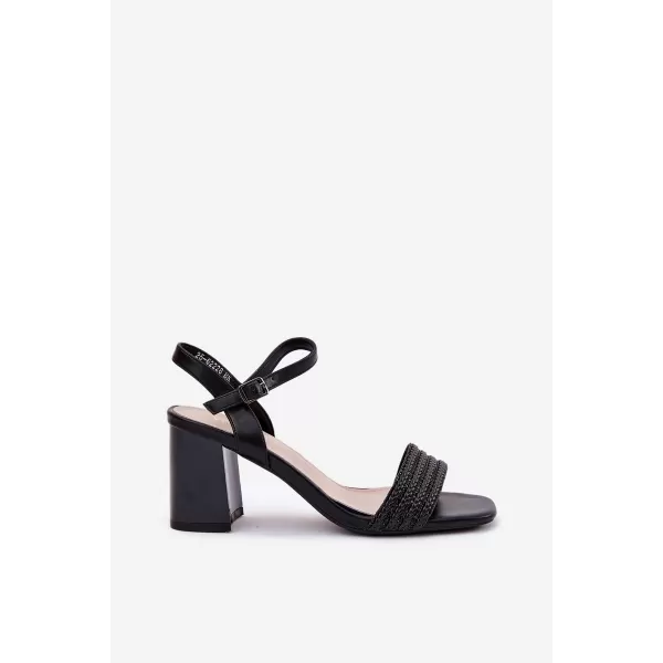  Sandale de dama VINCEZA 62228 NEGRU 