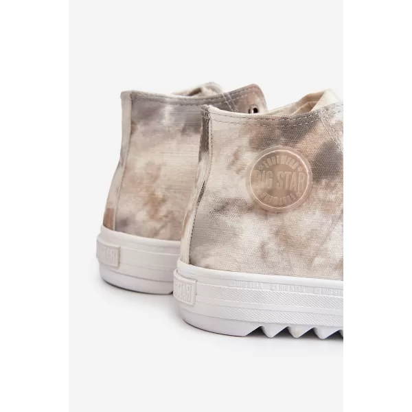  Adidași de damă BIG STAR LL274047 WHITE/OLIVE Big Star Pantofi 