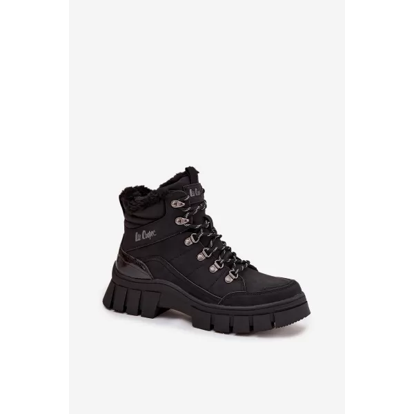  Cizme de iarna dama LEE COOPER LCJ-25-31-3911 NEGRU 