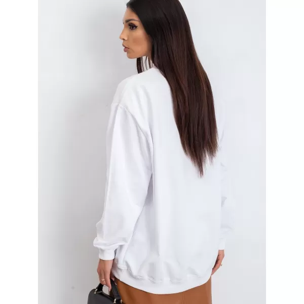  Hanorac de dama BASIC FEEL GOOD RV-BL-5185.94P ALB 
