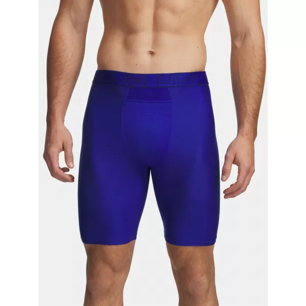  Boxeri pentru bărbați UNDER ARMOUR PERFORMANCE POUCH - SOLID 9IN - 2 6012561-400 ALBASTRU 