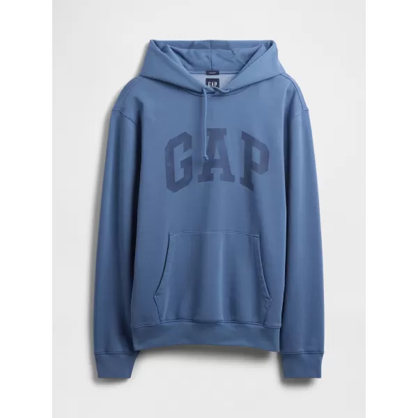  Hanorac pentru bărbați GAP LOGO PULLOVER HOODIE 715036-71 ALBĂSTREA 