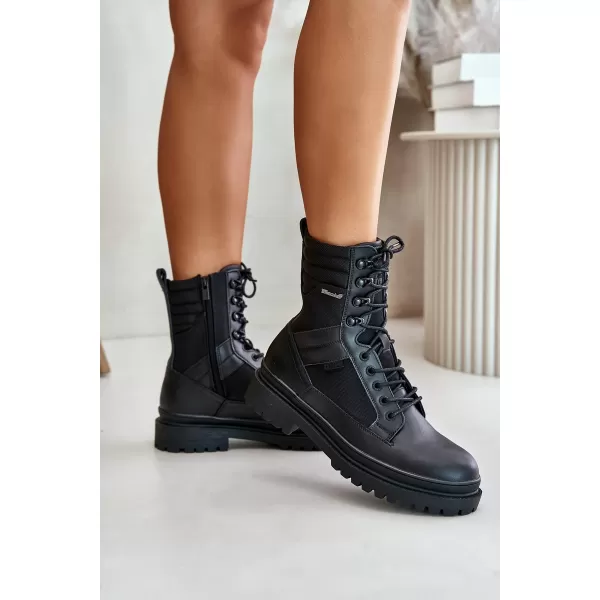  Pantofi bărbați BIG STAR OO174164 NEGRI Pantofi Big Star 