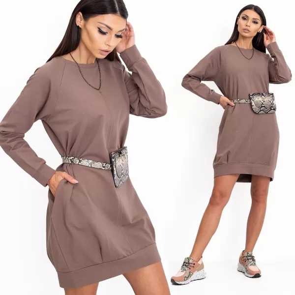  Rochie BASIC FEEL GOOD RV-TU-5184.93P MARO 