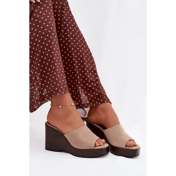  Papuci de damă BOTO RAVELIA 41346 KAKI 