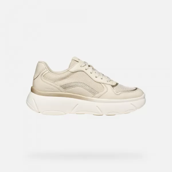  Adidași de damă GEOX NEBULA 2.0 X G013099 BEJ 