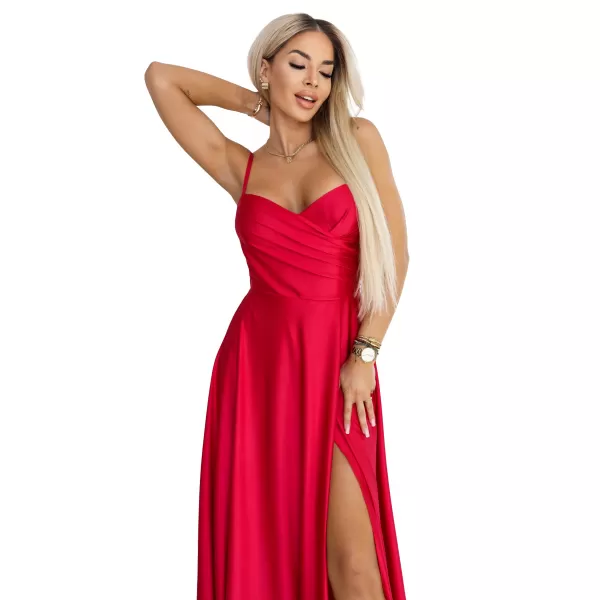  Rochie NUMOCO 646-3 ROŞU 