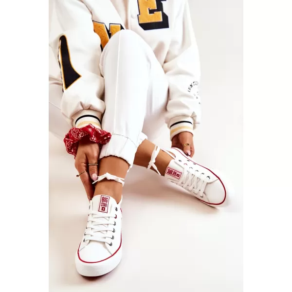  Adidași de damă BIG STAR JJ274123 WHITE Pantofi Big Star 