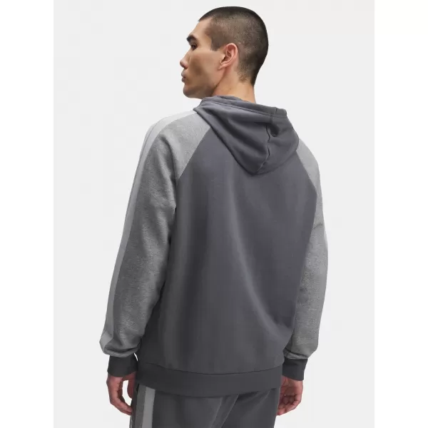  Hanorac pentru bărbați UNDER ARMOUR UA RIVAL FLC CB HOOD 6003958-025 GRI 