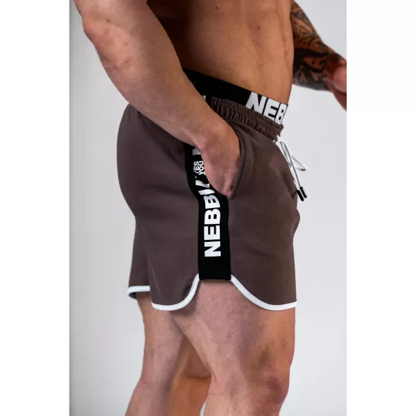  Pantaloni scurți de transpirație HERO 295 BROWN Nebbia 