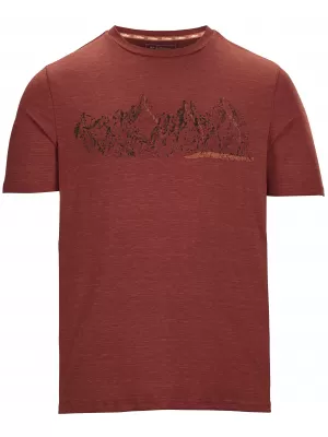 Tricou pentru bărbați KILLTEC LILLEO MN 36666-454 CĂRĂMIDĂ