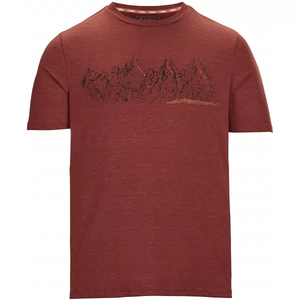 Tricou pentru bărbați KILLTEC LILLEO MN 36666-454 CĂRĂMIDĂ 