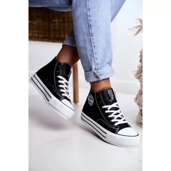  Adidasi de dama BIG STAR GG274012 NEGRI Pantofi Big Star 