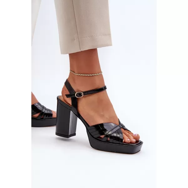  Sandale de dama D&A MR38-668 NEGRU 