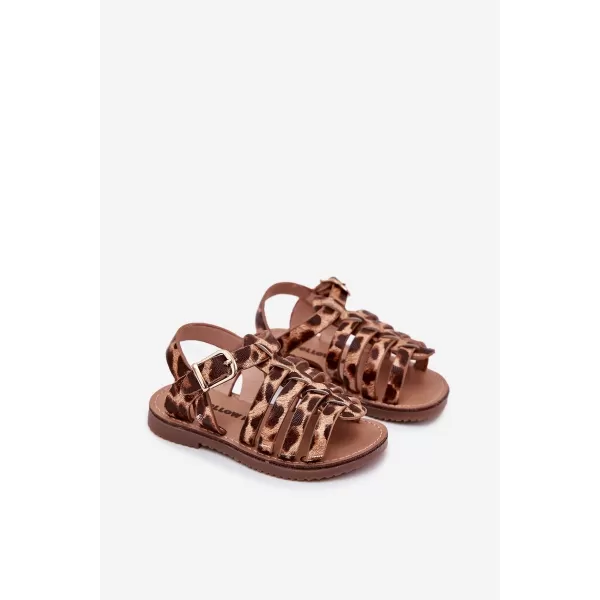  Sandale pentru copii BOTO MARIANA 38044 LEOPARD 