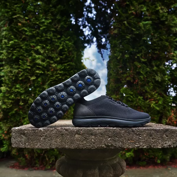  Adidași pentru bărbați GEOX SPHERICA G006450 ALBASTRU ÎNCHIS 
