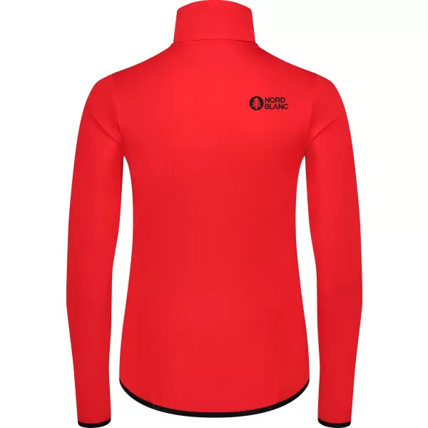  Hanorac pentru femei powerfleece NORDBLANC SEDGE NBWFL8291 ROŞU 