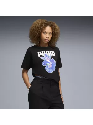 Tricou pentru femei PUMA GRAPHICS RELAXED TEE BETTER 691908_01 PUMA NEGRU