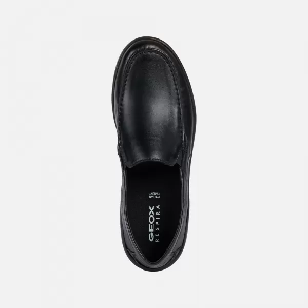  Mocasini pentru bărbați GEOX LEITAN G002548 NEGRU 