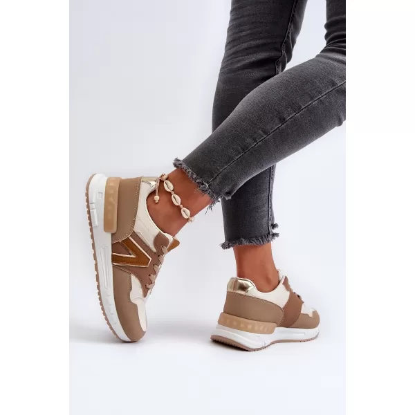  Adidași de damă BOTO VINELLI 31355 KAKI 