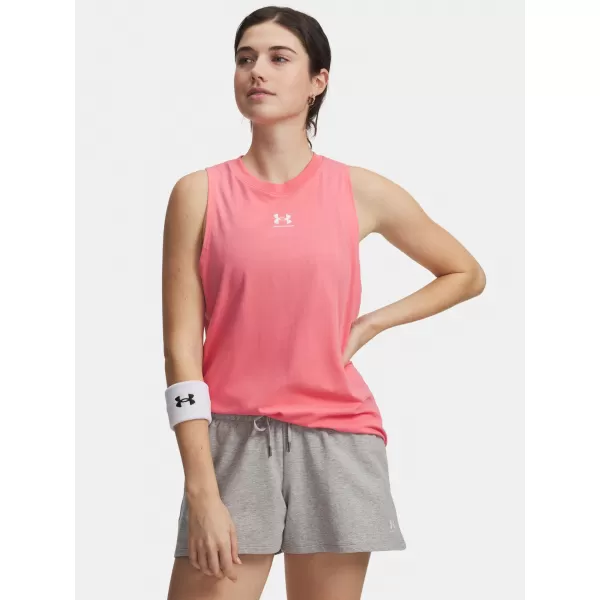  Maieu de damă UNDER ARMOUR UA RIVAL MUSCLE TANK 1383659-600 ROZ 