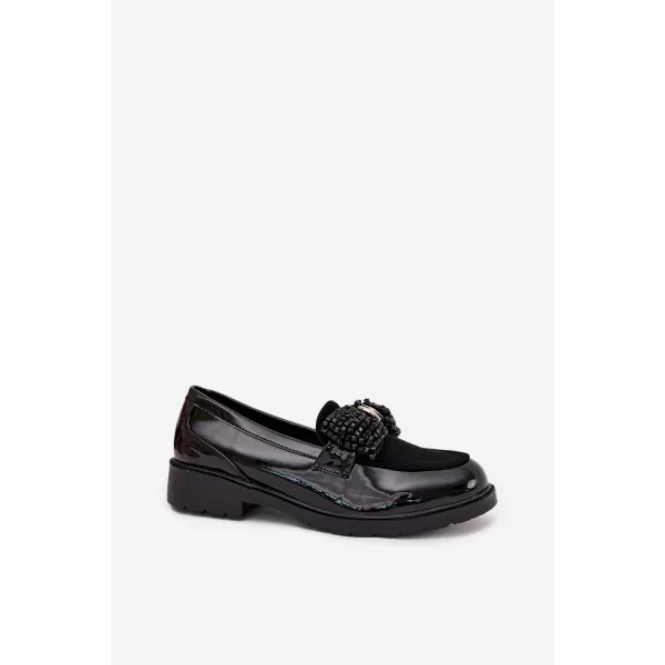  Mocasini de dama D&A HY51-319 NEGRU 