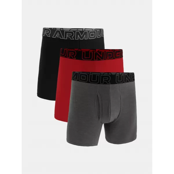  Pantaloni scurți pentru bărbați UNDER ARMOUR M PERF COTTON 6IN 1383889-025 GRI 