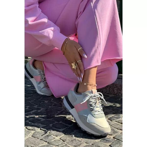  Adidași de damă BIG STAR RR274243 ROZ/GRI Pantofi Big Star 