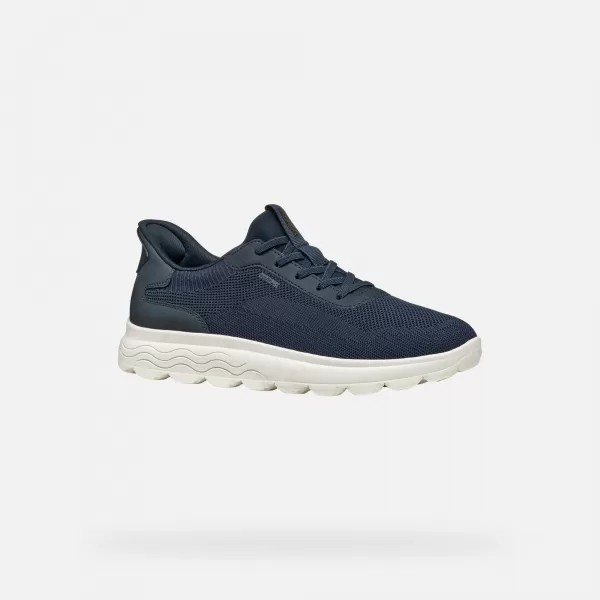  Adidași pentru bărbați GEOX SPHERICA PLUS G002969 ALBASTRU ÎNCHIS 