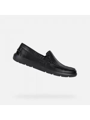 Mocasini pentru bărbați GEOX LEITAN G002548 NEGRU