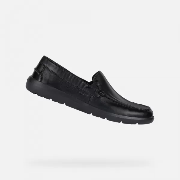  Mocasini pentru bărbați GEOX LEITAN G002548 NEGRU 