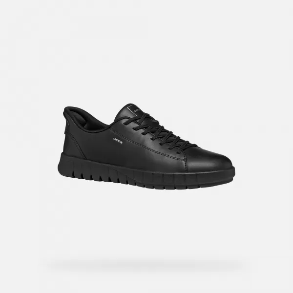  Adidași pentru bărbați GEOX FLEXTRIDE PLUS G014652 NEGRU 