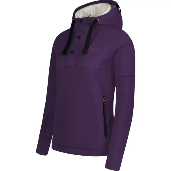  Jachetă softshell pentru femei NORDBLANC SHOAL NBSSL8341 VIOLET 