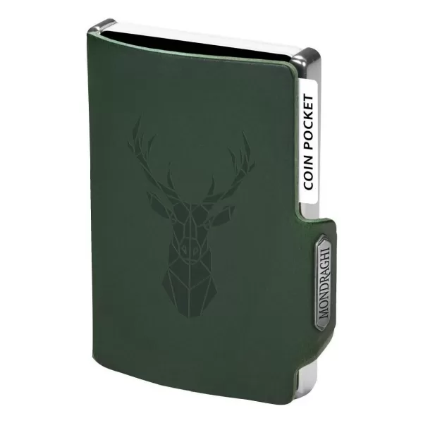  Portofel MONDRAGHI Silhouette Modern Deer VERDE 