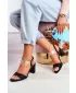 Sandale de dama S.BARSKI ENJOY NEGRU