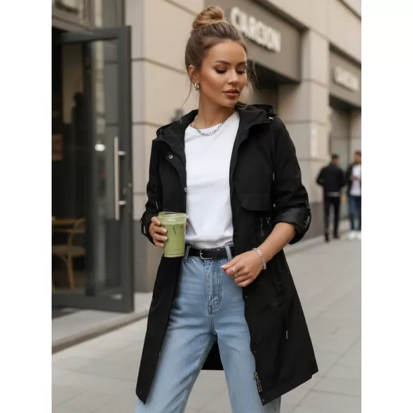  Palton de damă DSTREET TY5554 NEGRU 