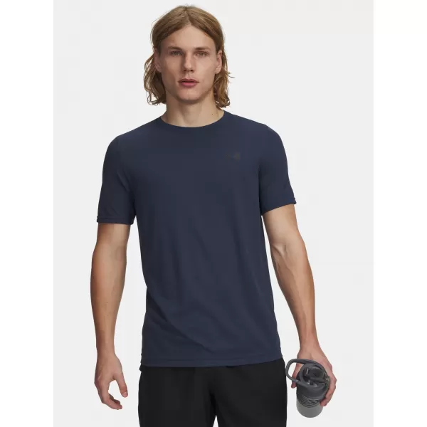  Tricou pentru bărbați UNDER ARMOUR VANISH SEAMLESS NOVELTY SS 6010603-498 ALBASTRU 