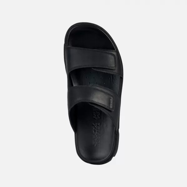  Papuci pentru bărbați GEOX XAND 2S G002593 NEGRU 