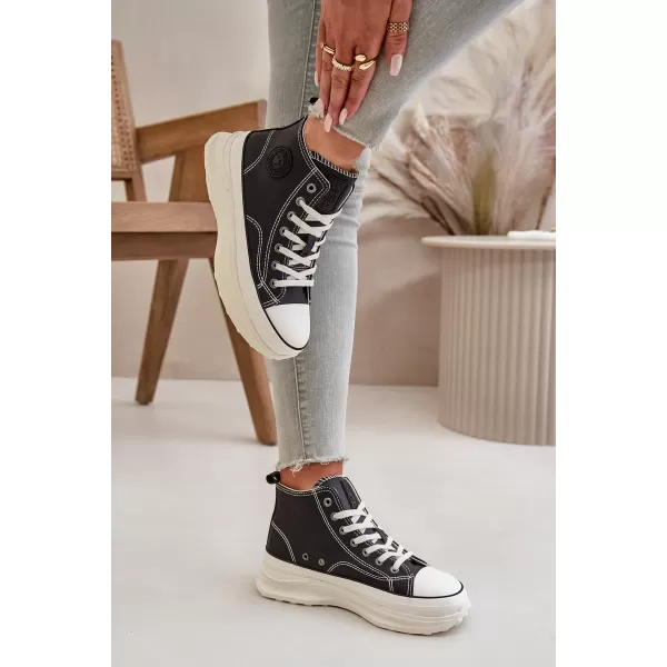  Adidași de damă BIG STAR OO274068 NEGRI Pantofi Big Star 