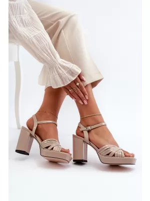 Sandale de dama D&A MR38-668 BEJ