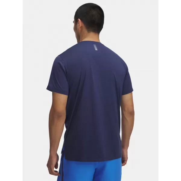  Tricou pentru bărbați UNDER ARMOUR UA LAUNCH SHORTSLEEVE 1382582-403 ALBASTRU 