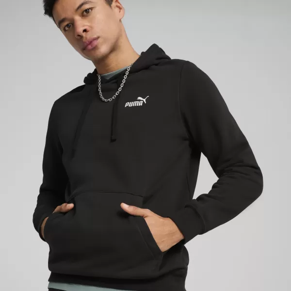  Hanorac pentru bărbați PUMA ESS SMALL NO. 1 LOGO HOODIE 682574-01 PUMA NEGRU 
