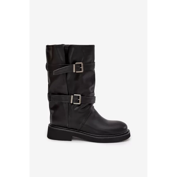  Cizme de dama BOTO HALVESSA 39588 NEGRU 